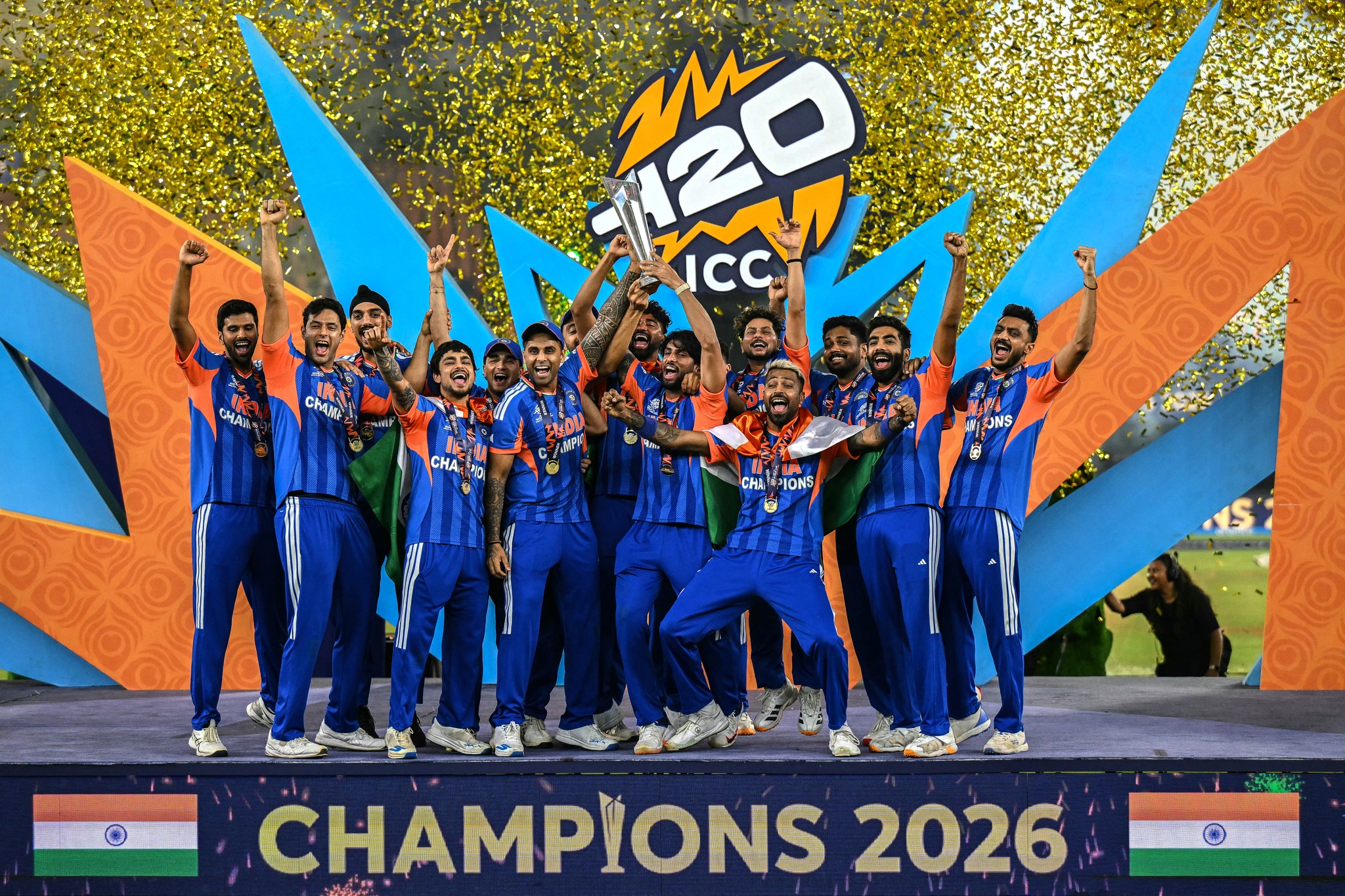 India wins T20 World Cup Cricket title